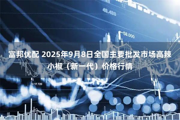 富邦优配 2025年9月8日全国主要批发市场高辣小椒（新一代）价格行情