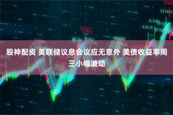 股神配资 美联储议息会议应无意外 美债收益率周三小幅波动