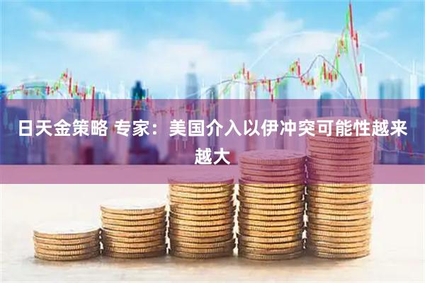 日天金策略 专家：美国介入以伊冲突可能性越来越大