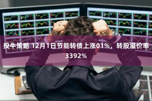 投牛策略 12月1日节能转债上涨01%，转股溢价率3392%